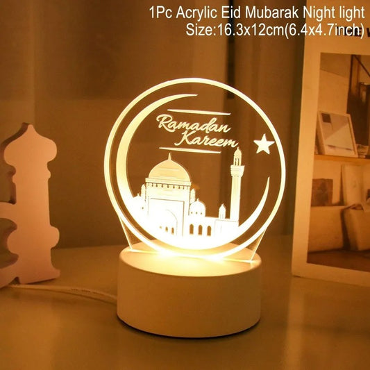 Ramadan Kareem 3D Led Lamp