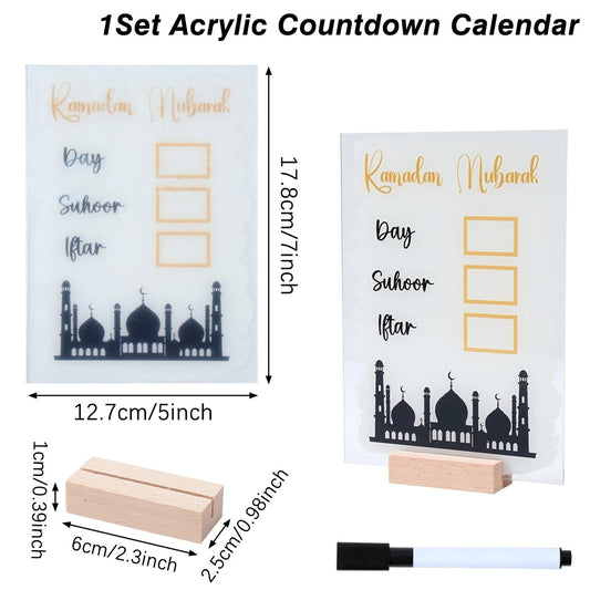 Ramadan Countdown Calendar